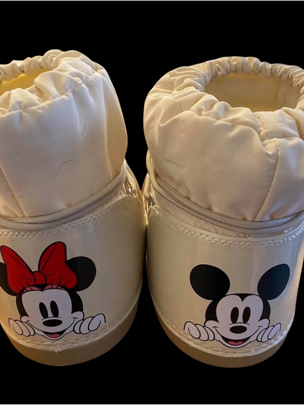 Forever 21 Cream Disney Character Sneakers with Tag
